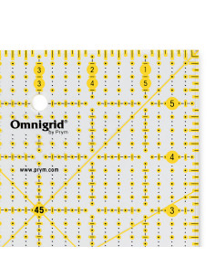 Régua patchwork Omnigrid 6 x 6 polegadas 2