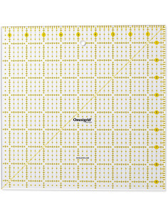 Régua patchwork Omnigrid 9,5 x 9,5 polegadas