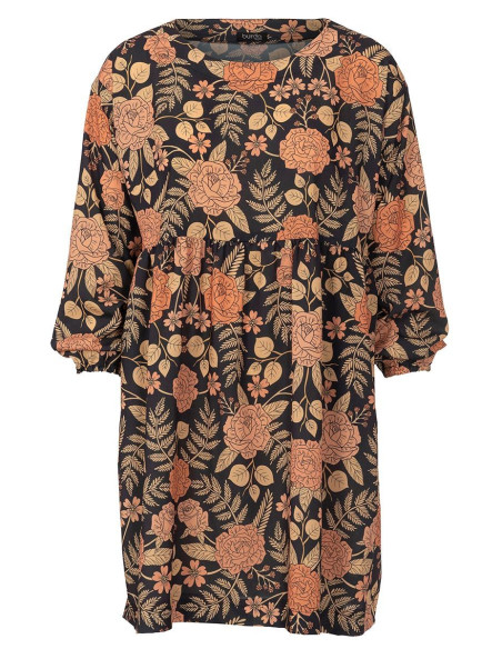 Molde de vestido - Burda 6055