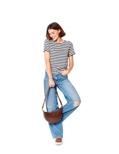 Molde de T-shirt e blusa - Burda 6059