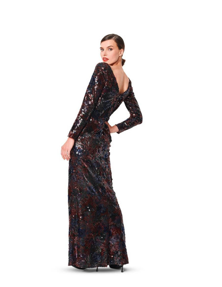 Molde de vestido - Burda 6068