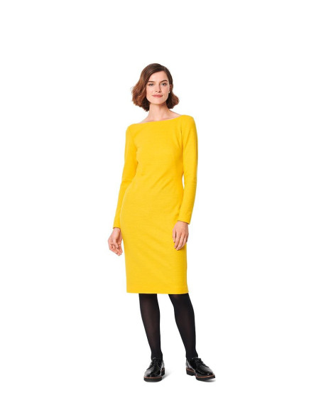 Molde de vestido - Burda 6068