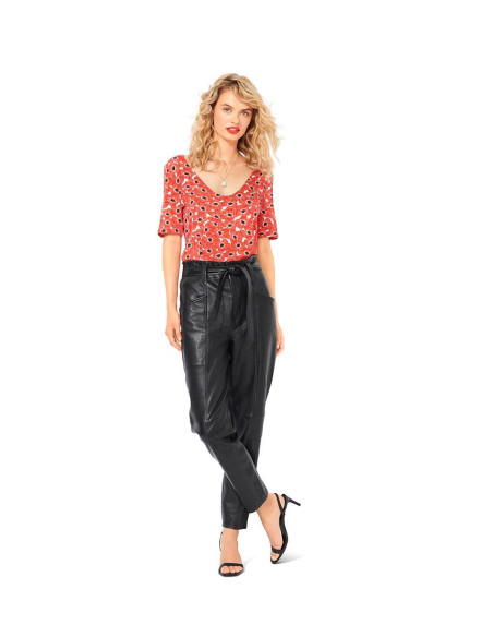 Molde de T-shirt e vestido - Burda 6075
