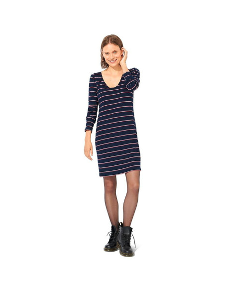 Molde de T-shirt e vestido - Burda 6075