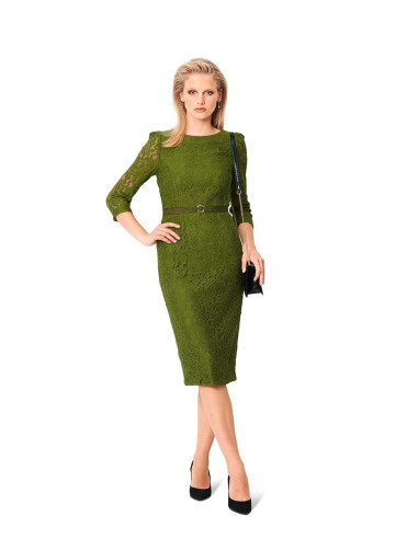 Molde de vestido - Burda 6083