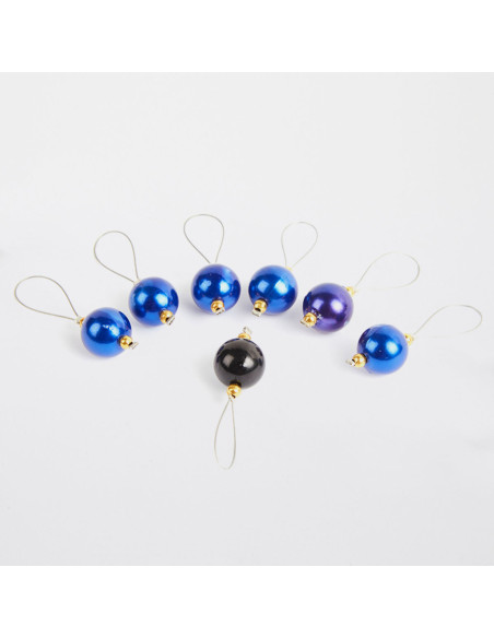 Conjunto de 7 marcadores de malhas KnitPro - Bluebell