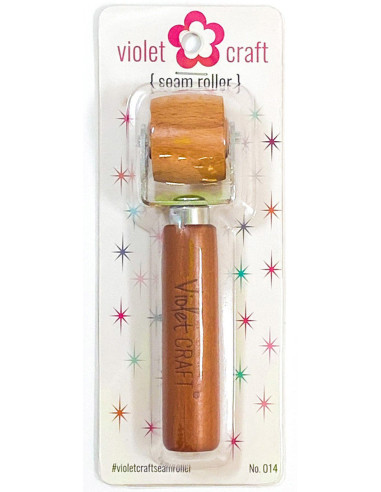 Rolo de madeira para pressionar Violet Craft
