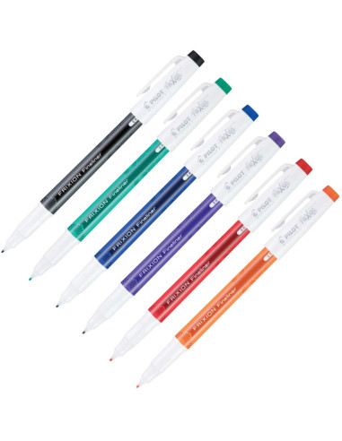 Conjunto de 6 canetas de feltro Pilot FriXion Fineliner