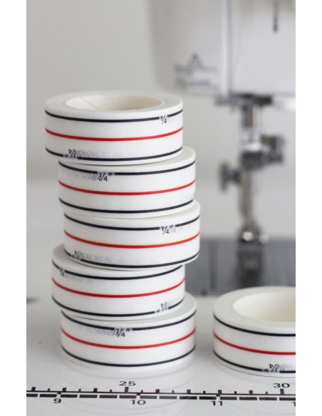 Fita de guia para máquina Diagonal Seam Tape - Branco