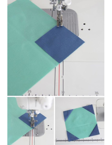 Fita de guia para máquina Diagonal Seam Tape - Branco