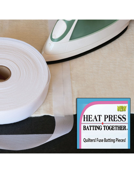 Fita termocolante Heat Press Batting Together