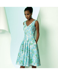 Molde de vestido - Vogue 8997