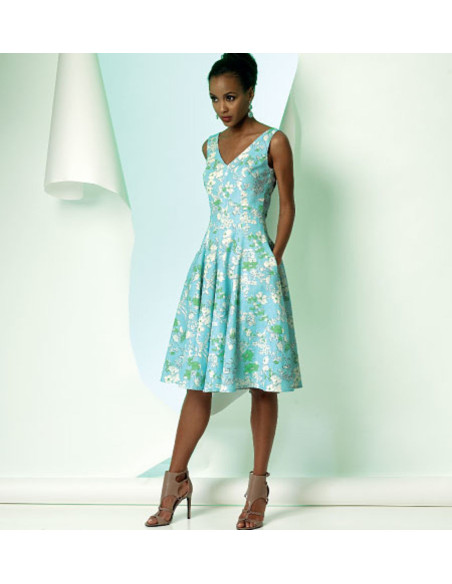 Molde de vestido - Vogue 8997