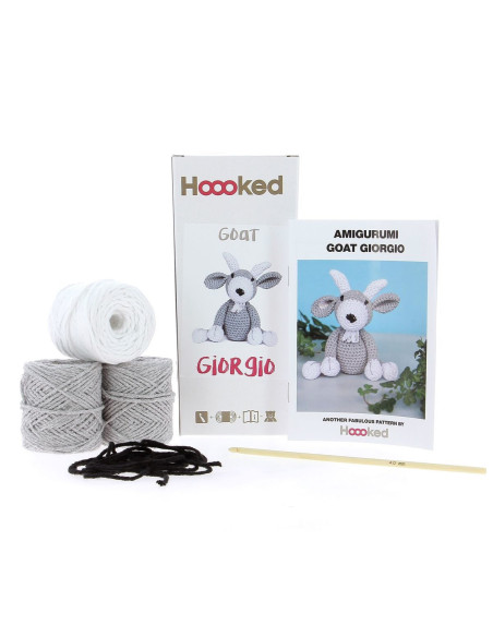 Kit de crochê - Giorgio a cabra