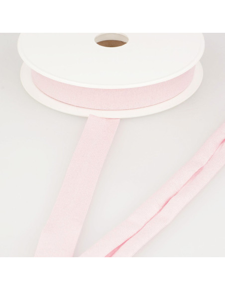 Viés de jersey viscose - Rosa claro