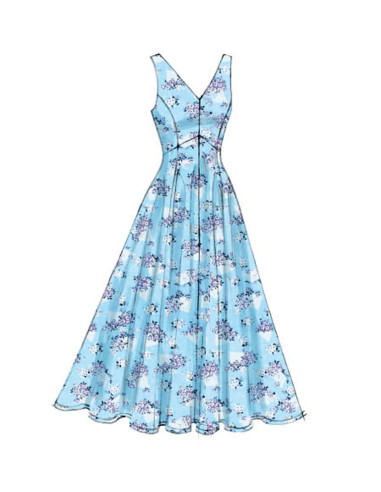 Molde de vestido - Vogue 8997
