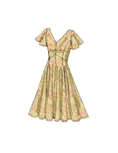 Molde de vestido - Vogue 8997