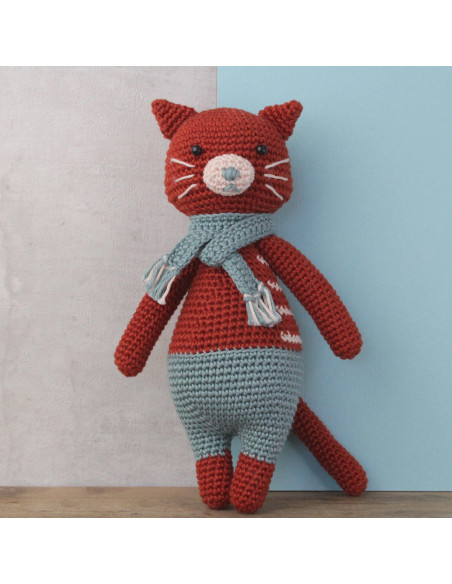 Kit de crochê - Gato Pixie