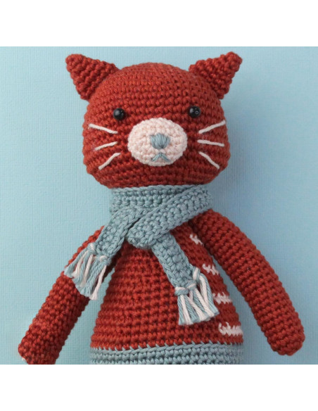 Kit de crochê - Gato Pixie