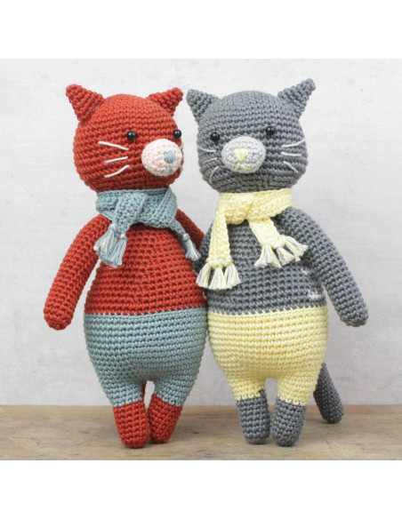 Kit de crochê - Gato Pixie