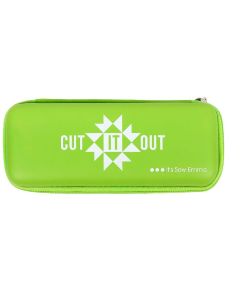 Estojo de armazenamento para cortador rotativo verde limão - Cut It Out