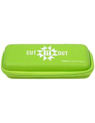 Estojo de armazenamento para cortador rotativo verde limão - Cut It Out