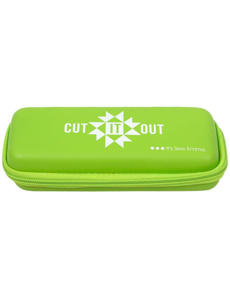 Estojo de armazenamento para cortador rotativo verde limão - Cut It Out