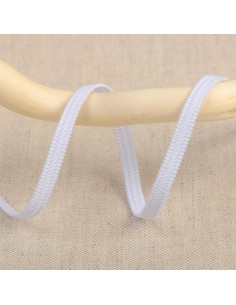 Elástico flexível 5 mm - Branco