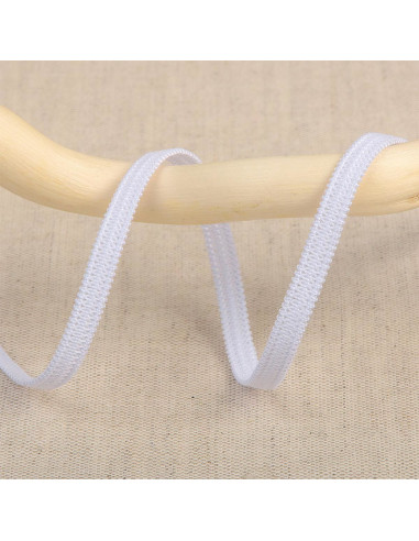 Elástico flexível 5 mm - Branco