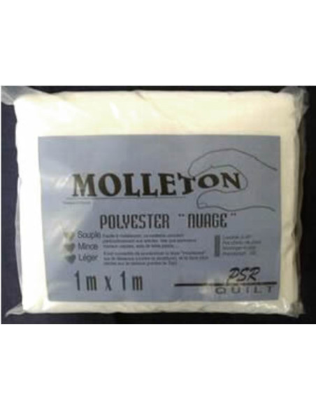 Moleton poliéster Nuvem - 100 x 100 cm