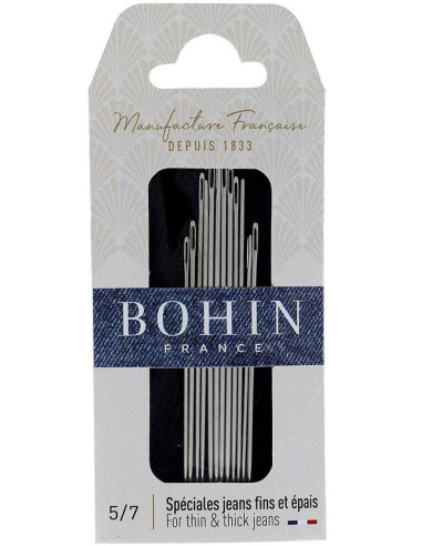 Agulhas jeans Bohin