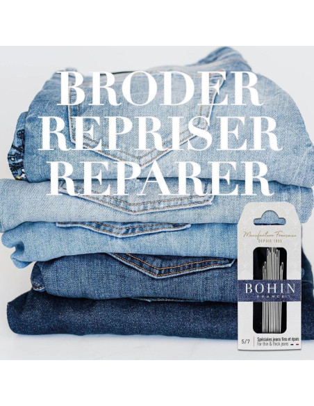 Agulhas jeans Bohin