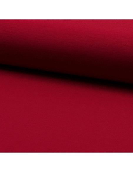 Tecido jersey milano viscose - Vermelho escuro