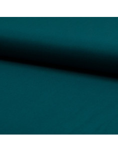 Tecido sarja de viscose - Azul petróleo