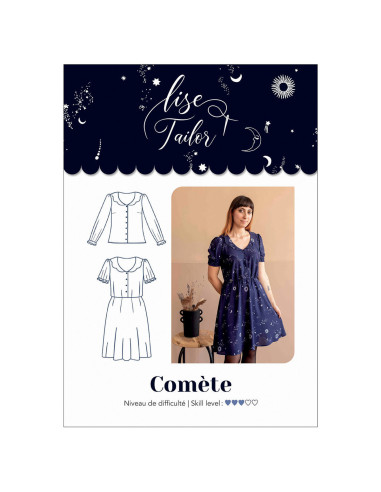 Molde de vestido - Comète - Lise Tailor