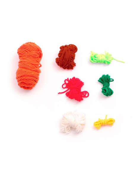 Kit de crochê amigurumi - Taku a raposa