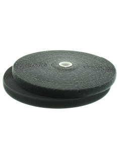 Fita autoadesiva para costura cinza escuro 20 mm de largura rolo de 25 metros