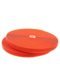 Fita autoadesiva para costura laranja 20 mm de largura rolo de 25 metros