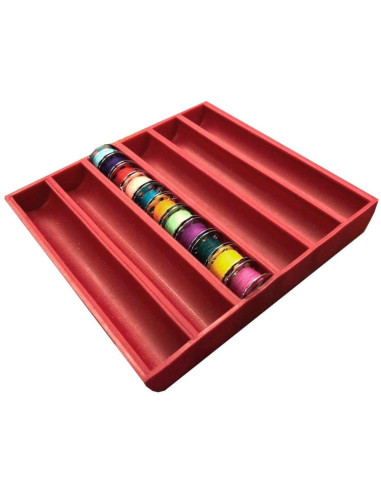 Quadrado para armazenamento de bobinas Bobbin Saver 2