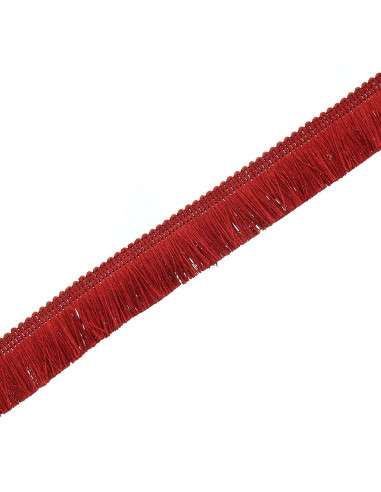 Franja deluxe 30 mm - Vermelho