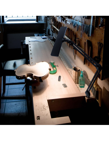 Lâmpada Daylight Lumi de trabalho LED - Preto