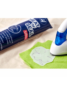 Papel termocolante para aplique, quilting e costura 43 cm x 93 cm - Ultra 2