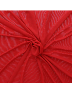 Tecido lingerie Powermesh - Vermelho
