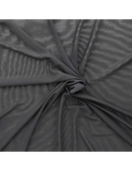 Tecido lingerie Powermesh - Cinza escuro