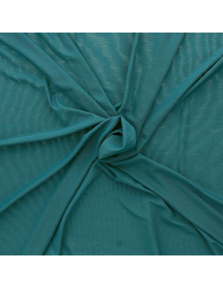 Tecido lingerie Powermesh - Azul petróleo escuro