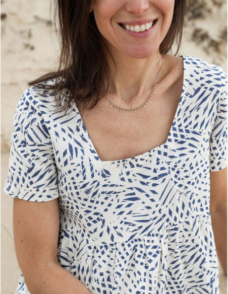 Molde de blusa ou vestido Astree - Atelier Scämmit