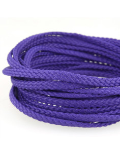 Anoraque de cordão plano - Violeta