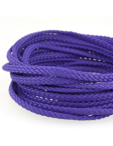 Anoraque de cordão plano - Violeta