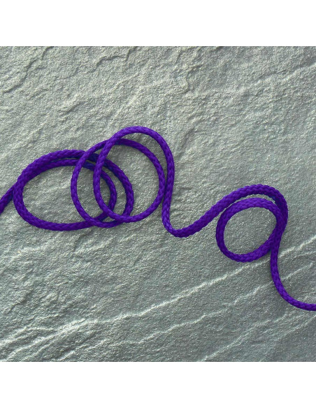 Anoraque de cordão plano - Violeta