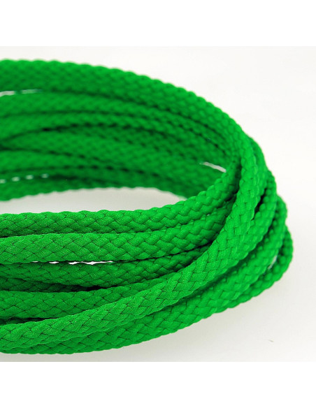 Anoraque de cordão plano - Verde erva